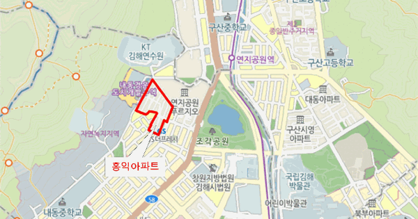 경상남도 김해시 내동 121-1 홍익아파트 109동 4층403호 아파트 경매 물건 이미지
