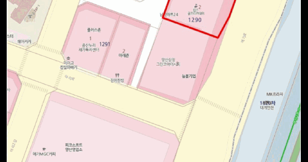 경상남도 양산시 물금읍 가촌리 1290-2 양산유림노르웨이아침  10층1020호 오피스텔 경매 물건 이미지