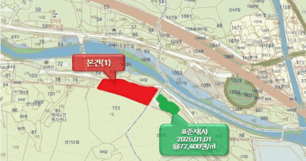 울산광역시 울주군 상북면 덕현리 산151  임야 경매 물건 이미지