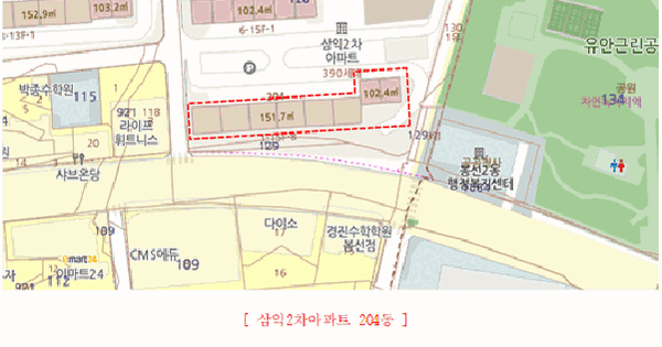 전남광주통합특별시 남구 봉선동 128 204동 1층101호 아파트 경매 물건 이미지