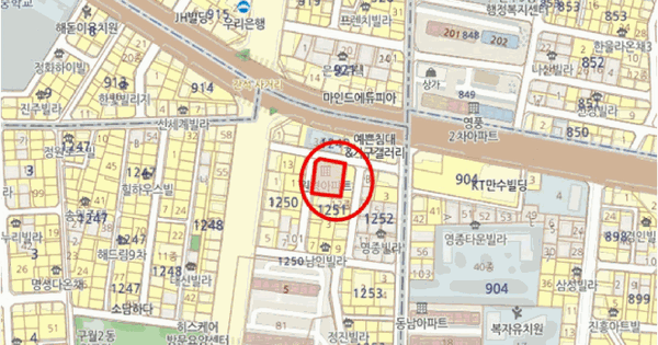 인천광역시 남동구 구월동 1251  6층603호 아파트 경매 물건 이미지