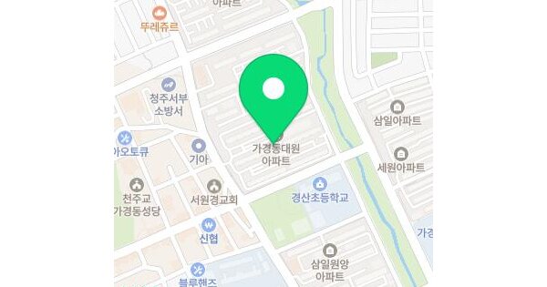 충청북도 청주시 흥덕구 가경동 1511 대원아파트 106동 14층1402호 아파트 경매 물건 이미지