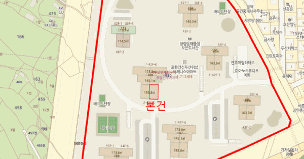 경상북도 포항시 북구 장성동 1612 두산위브더제니스 108동 21층 2104호 아파트 경매 물건 이미지