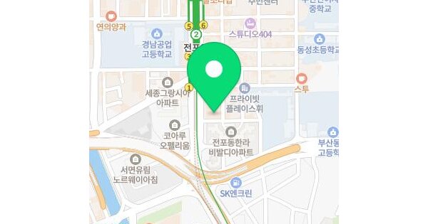 부산광역시 부산진구 전포동 362-62 한웅인터빌  14층 1415호 아파트 경매 물건 이미지