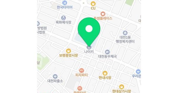 충청남도 보령시 대천동 191-5  근린시설 경매 물건 이미지