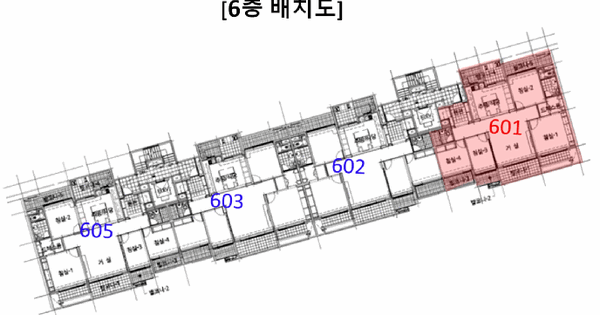 경상북도 경산시 옥곡동 85-1 성암산신동아파밀리에아파트 112동 6층601호 아파트 경매 물건 이미지