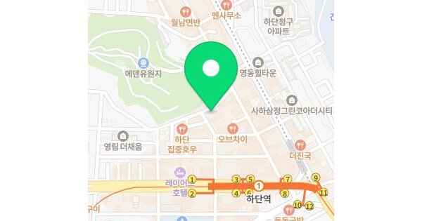 부산광역시 사하구 하단동 512-1  1층107호 아파트 경매 물건 이미지