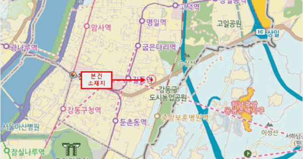 서울특별시 강동구 길동 128-3 예가풍경채  2층203호 다세대주택 경매 물건 이미지