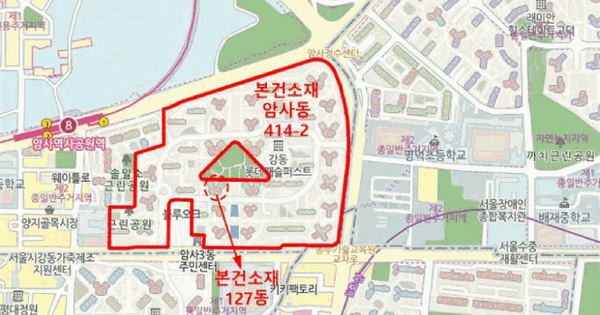 서울특별시 강동구 암사동 414-2 강동롯데캐슬퍼스트아파트 127동 12층1204호 아파트 경매 물건 이미지