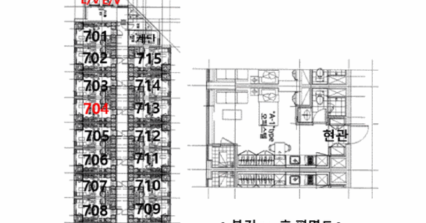 울산광역시 남구 삼산동 1403-3 태화강더뷰  7층704호 오피스텔 경매 물건 이미지