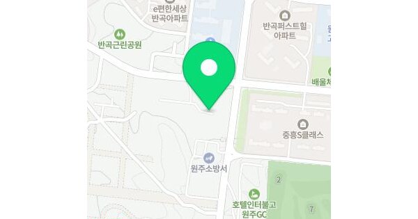강원특별자치도 원주시 반곡동 1413-1  근린시설 경매 물건 이미지