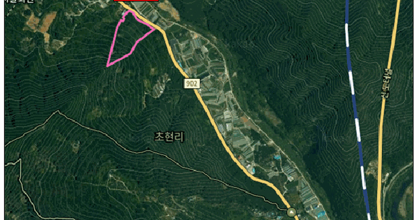 경상북도 청도군 청도읍 음지리 산8-3  미지정 경매 물건 이미지