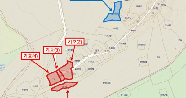 경상북도 청도군 금천면 사전리 1449  답 경매 물건 이미지