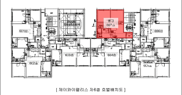 경기도 부천시 원미구 춘의동 205-33 제이와이팰리스  6층 607호 오피스텔 경매 물건 이미지