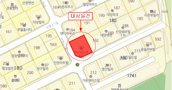 서울특별시 관악구 봉천동 180-193  지층비01호 미지정 경매 물건 이미지