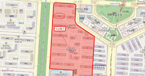 경기도 안산시 상록구 성포동 592 선경아파트 18동 11층1101호 아파트 경매 물건 이미지