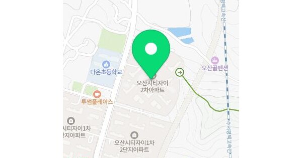 경기도 오산시 부산동 815 오산시티자이2차 307동 3층301호 미지정 경매 물건 이미지