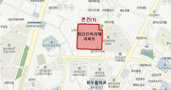 전남광주통합특별시 북구 용두동 1123 첨단진아리채 110동 10층1003호 아파트 경매 물건 이미지