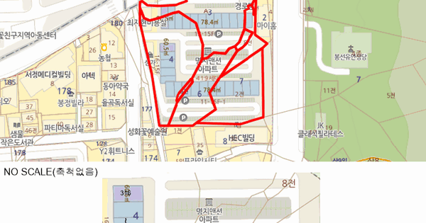 전남광주통합특별시 남구 봉선동 5 비동 3층308호 아파트 경매 물건 이미지
