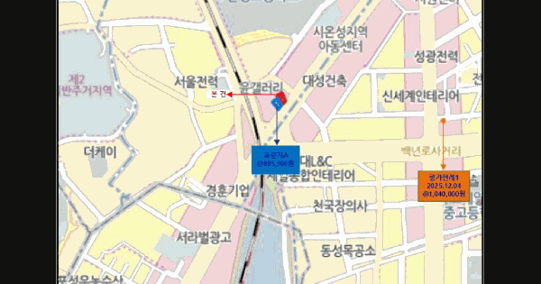 전남광주통합특별시 목포시 산정동 1050-27  근린시설 경매 물건 이미지