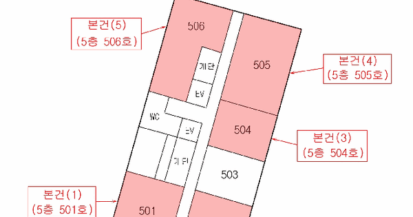 부산광역시 기장군 정관읍 매학리 717-3  5층501호 근린상가 경매 물건 이미지