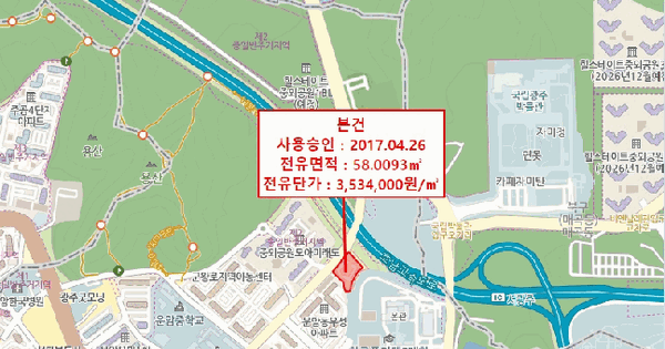 전남광주통합특별시 북구 운암동 1769 수하임아파트 101동 17층1703호 아파트 경매 물건 이미지