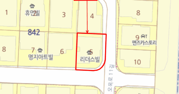 경기도 안산시 상록구 본오동 842-5  3층301호 다세대주택 경매 물건 이미지